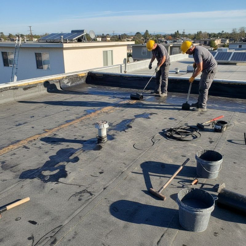 Damaged Roof Repair detail